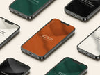 Pack de fonds d'écran Cutting Mat — Grille Minimaliste (Téléphone & Bureau)